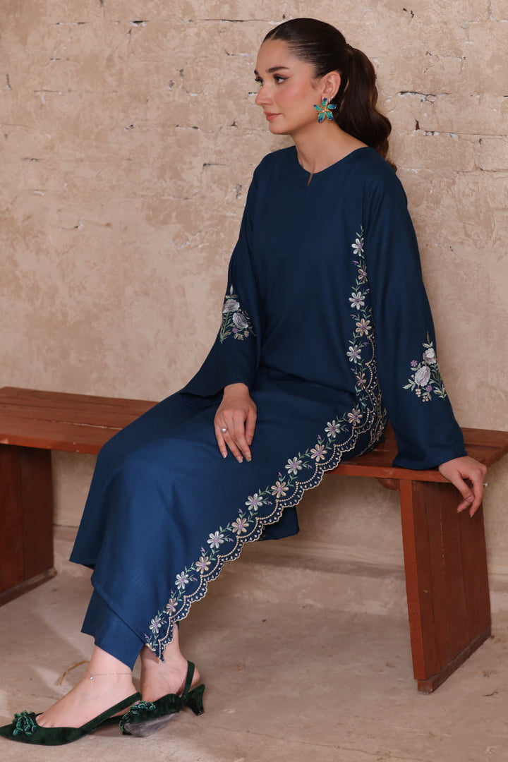 Hania - Best Selling - 2 PC Embroidered Suit