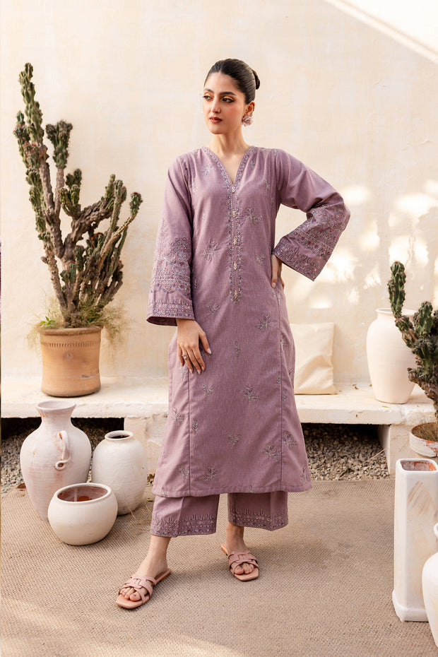 Winter - Best Selling - Faro 2Pc - Embroidered Dress