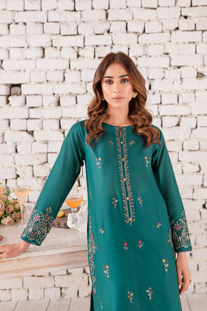 Winter - Best Selling - EYANA 2PC - EMBROIDERED DRESS