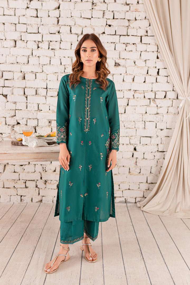 Winter - Best Selling - EYANA 2PC - EMBROIDERED DRESS