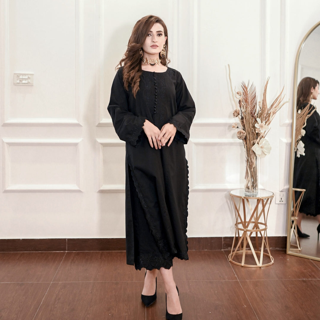 Midnight - Best Selling - 2 PC Embroidered Suit