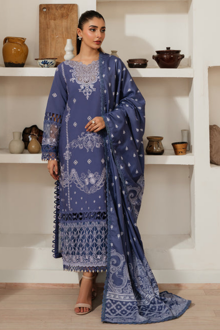 Best Selling - Neptune - 3 PC Embroidered Suit