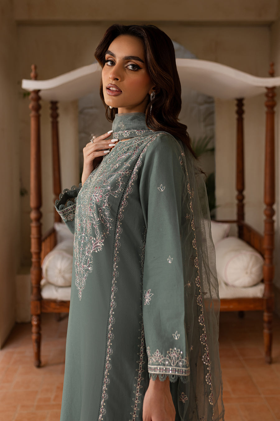 Winter - Best Selling - Nooraan 3Pc - Embroidered Dress