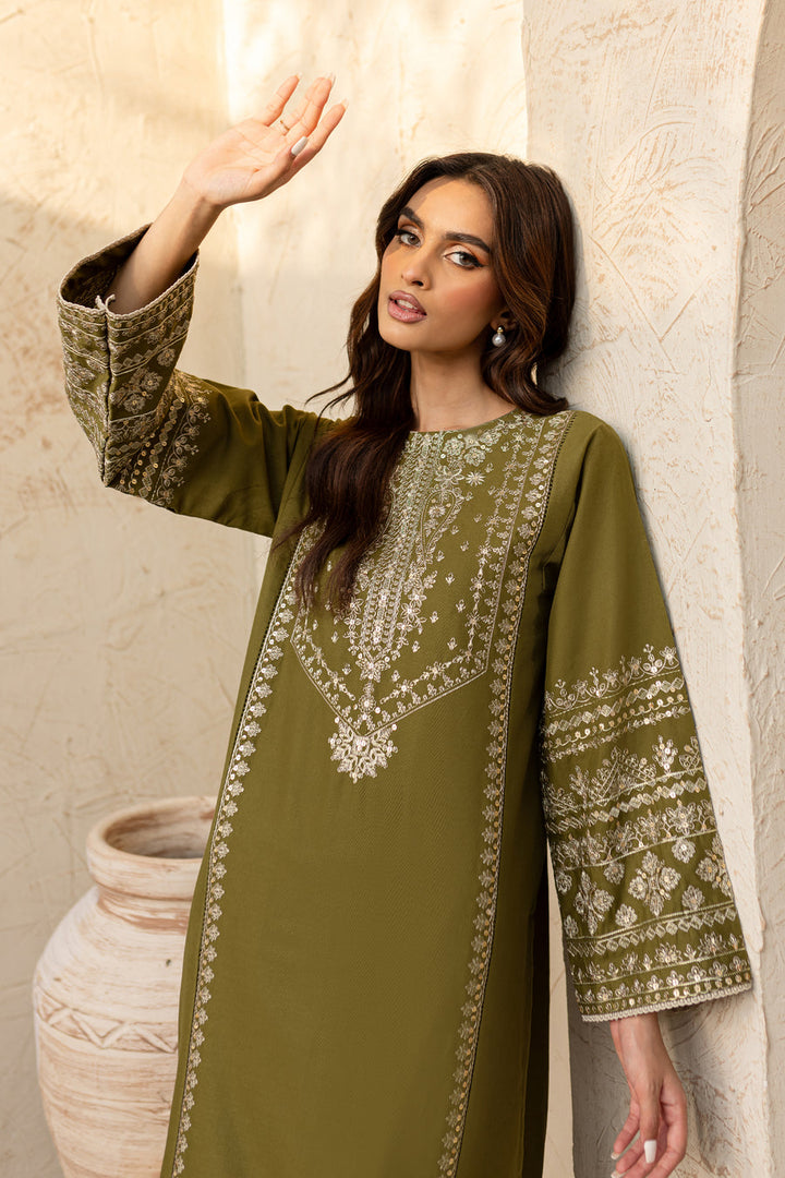 Winter - Best Selling - Odin 2Pc - Embroidered Dress