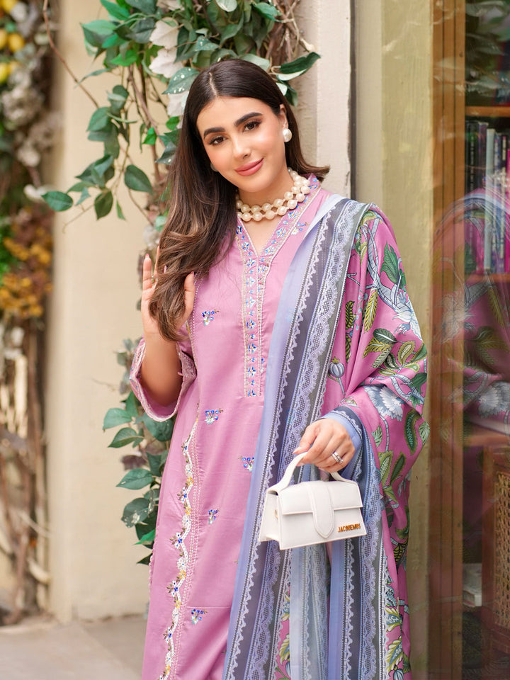 Best Selling - Fajr - 03 pc stitched suit