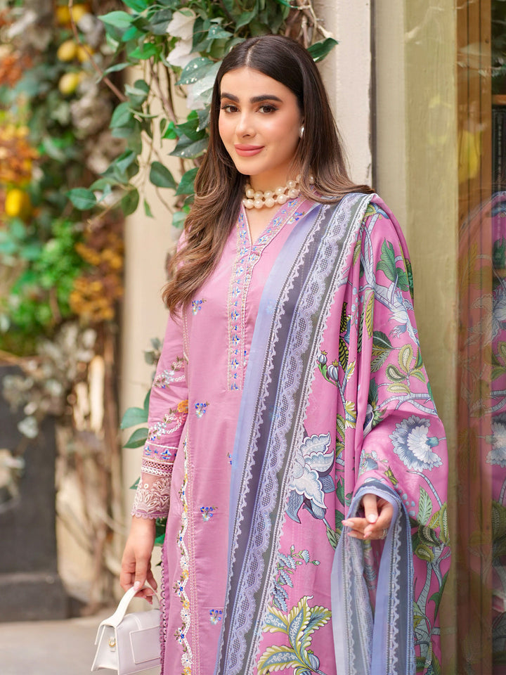 Best Selling - Fajr - 03 pc stitched suit
